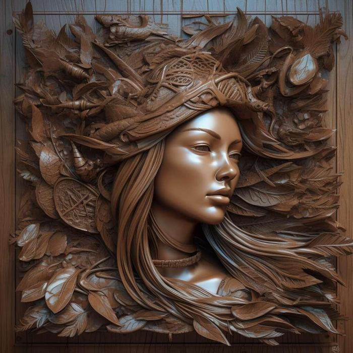 نموذج ثلاثي الأبعاد لآلة CNC 3D Art 